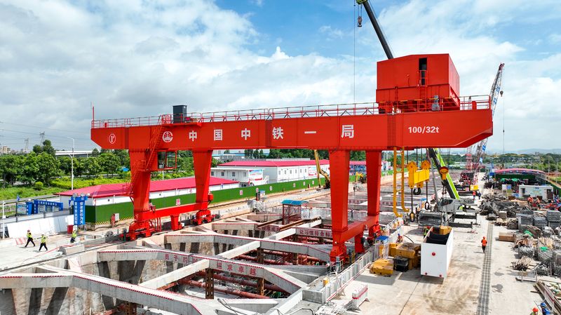 河南礦山攜手中鐵一局，助力粵港澳大灣區(qū)建設(shè)